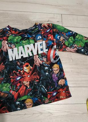 Marvel свитшот реглан кофта 4-6 h&m