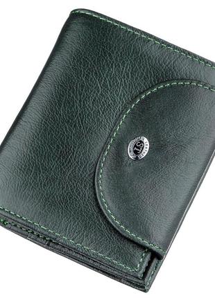 Кошелек женский кожаный st leather 18958 зеленый