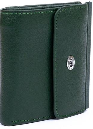 Оригінальний жіночий гаманець st leather 18922 зелений
