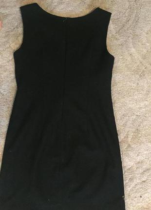 Сукня сарафан спереду розшитий золотим бісером тканина щільна тепла2 фото