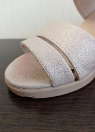 Босоніжки шкіряні, босоніжки на підборах, босоніжки8 фото