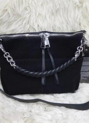 Замшева сумка polina eiterou