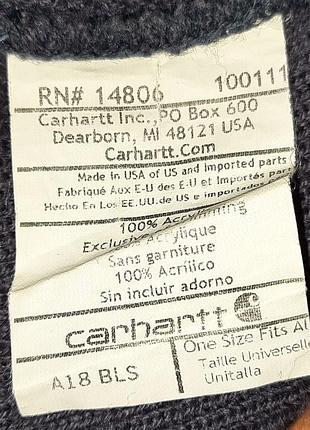 Шапка біні/шапка бини carhartt 3