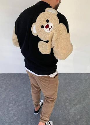 Теплый свитшот на флисе 🔥 2