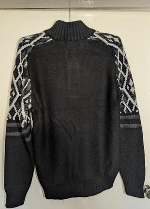Мужской свитер орнамент m3 фото