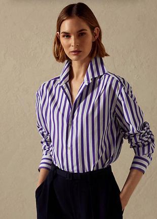 Рубашка в полоску ralph lauren