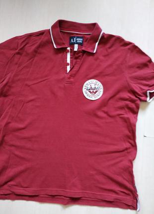 Armani jeans 👖футболка поло l-xl