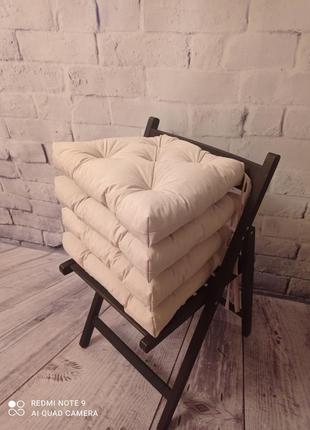 Подушка на стул в форме трапеции