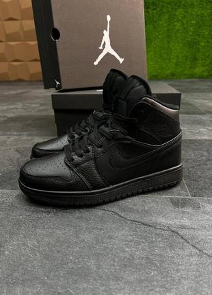 Чоловічі кросівки nike air jordan n high all black
