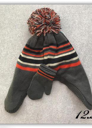 Шапка+рукавички