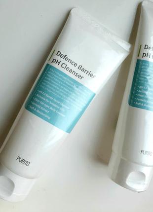 Purito defence barrier ph cleanser слабокислотний гель для делікатного очищення шкіри1 фото