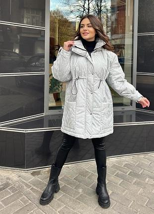 Куртка модна стильна плащівка з просоченням