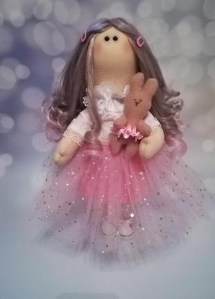 Текстильна лялька / тільда / лялька з тканини / ручна робота / подарунок дівчинці