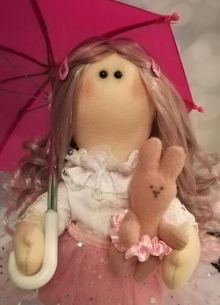 Текстильна лялька / тільда / лялька з тканини / ручна робота / подарунок дівчинці6 фото