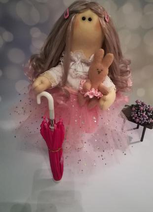 Текстильна лялька / тільда / лялька з тканини / ручна робота / подарунок дівчинці8 фото