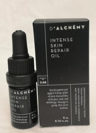 Зволожуюче масло для особи d alchemy intense skin repair oil, 5 мл2 фото