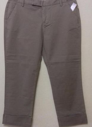 Old navy  укороченные повседневные брюки / штаны хаки цвет, размер s