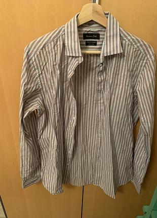 Рубашка мужская massimo dutti