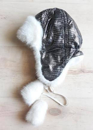 😻💕 стильная и очень теплая шапка ушанка