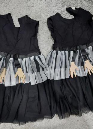 Сукні святкові сукні піаніно для близнюків2 фото