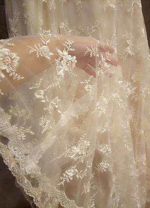 Шикарна вечірня/весільна сукня зі шлейфом💝💝💝8 фото