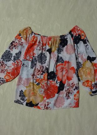Свободная блуза яркой расцветки wallis , р.12-143 фото
