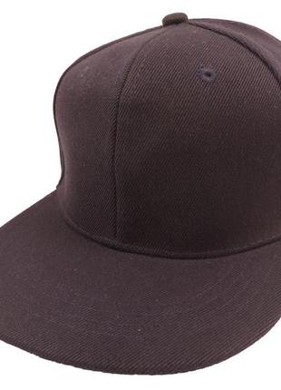 Кепка темно-синяя снепбек