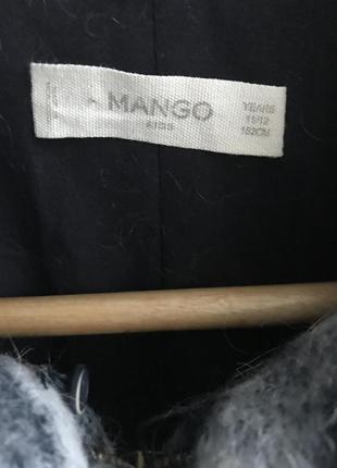 Пальтечко mango в ідеалі 11-12 років7 фото