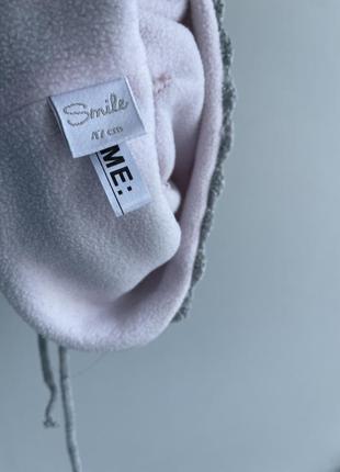 Шапка, шапочка , шапуля , 47 см, фліс, флісова шапочка, h&m3 фото