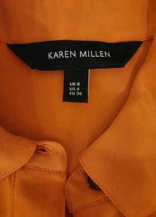 Karen millen. 100% silk. шелк3 фото