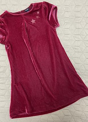 Kiabi ошатне перламутрове/велюрову сукню 3 роки, на зростання 90-97