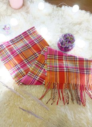 Картатий шарф