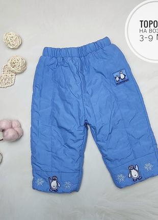 Утеплённые штанишки, утеплитель + баичка