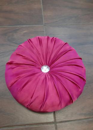 Декоративная сатиновая подушка италия9 фото
