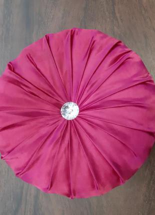 Декоративная сатиновая подушка италия3 фото