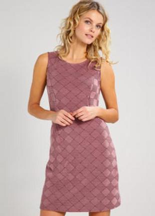 Сарафан/ платье пыльно-розовый/ текстурный/размер s/m4 фото