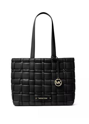 Сумка тоут michael kors плетеная1 фото