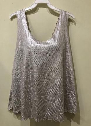 Ошатна блискуча блуза