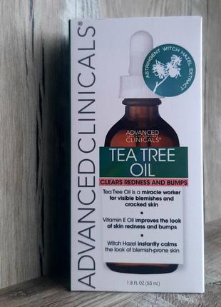 Advanced clinicals масло чайного дерева, 53 мл