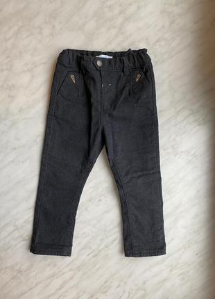 Серые детские штаны 23м 86см obaibi