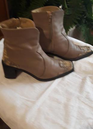 Жіночі черевики натуральна шкіра