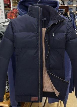 Мужская куртка пуховик polo ralf lauren розміри m, l, xl, xxl8 фото