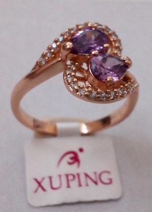 Кольцо позолота 18к