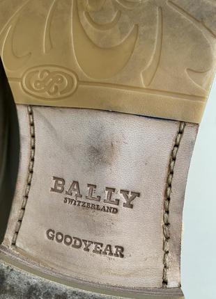 Швейцарские мужские туфли bally 41 р.8 фото