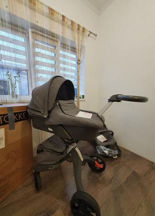 Коляска stokke xplory v5 2 в 1. оригінал8 фото