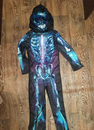 Карнавальный костюм скелет