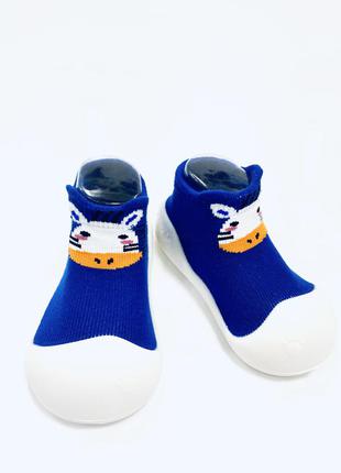 Дитячі анатомічні тапочки шкарпетки з нековзною підошвою1 фото