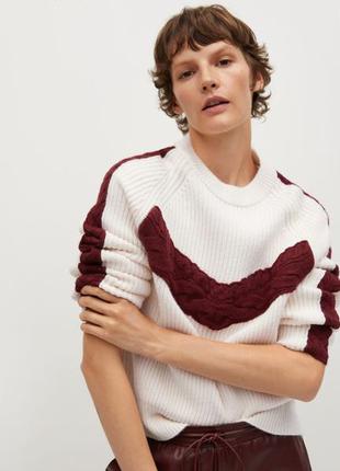 Новый женский свитер mango, оригинал, размер xl2 фото