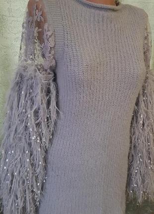 Шикарне тепле плаття 3