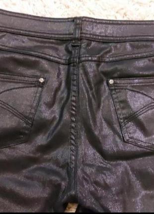 Брюки джинсы штаны прд кожу кожаные кожа2 фото